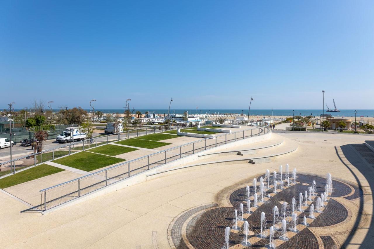 Bilocale Con Giardino A 200Mt Dal Mare - Homeunity Rimini Zewnętrze zdjęcie